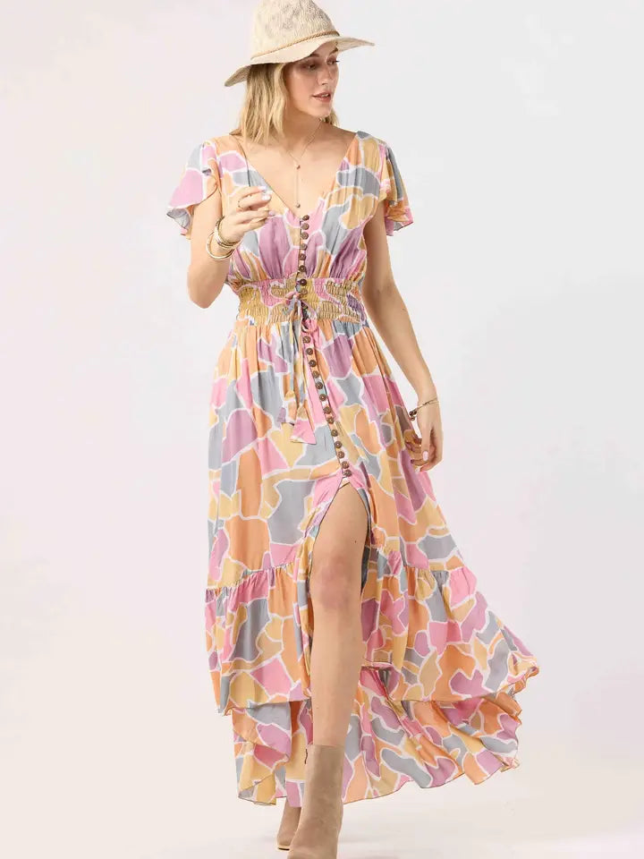 New Moon Maxi Dress Jigsaw-Dress-Tiare Hawaii-One Size-Jigsaw-Urbanheer