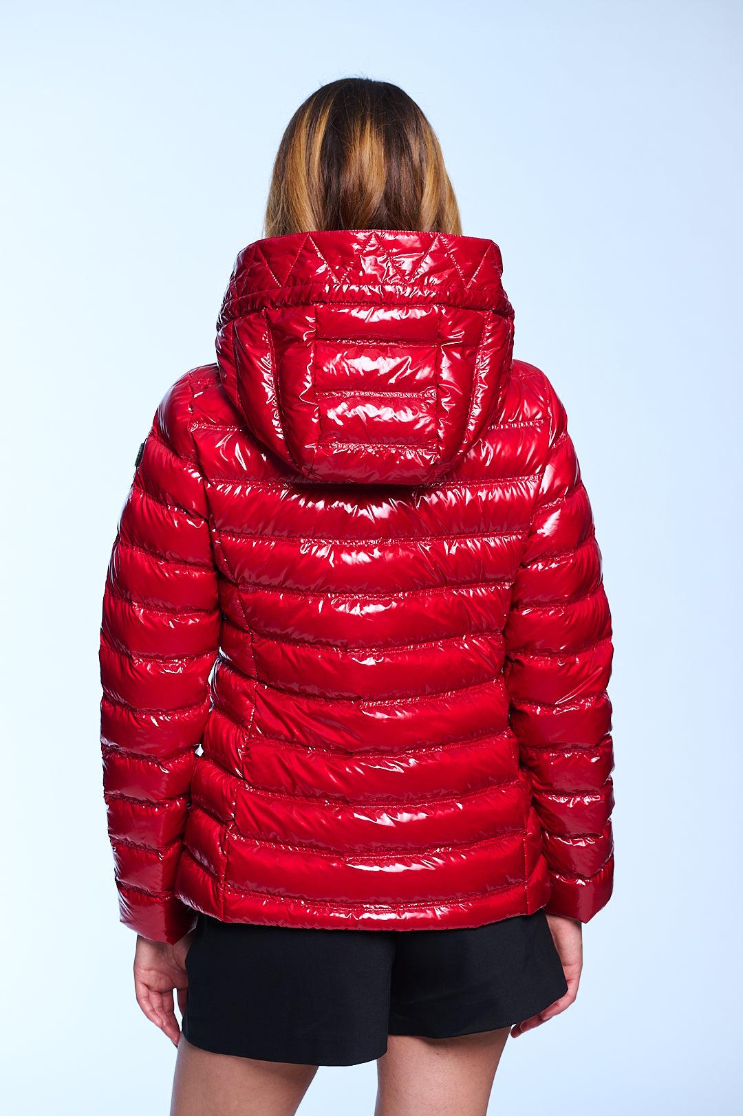New Red Down Jacket Adara