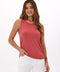 Nia Side Ruched Jersey Tank