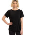 Nia Side Ruched Jersey Tee