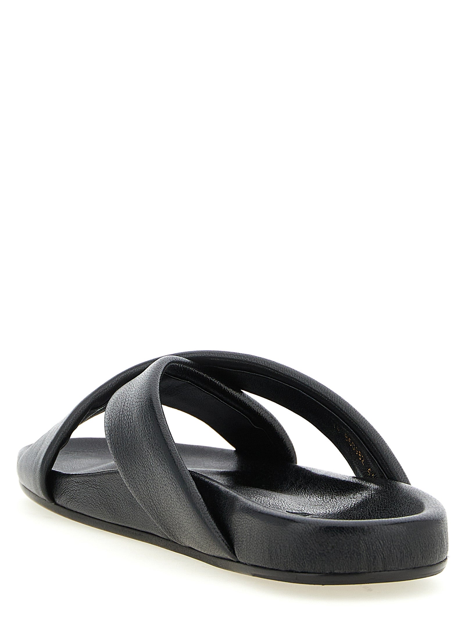 Nichols Leather Flat Sandals