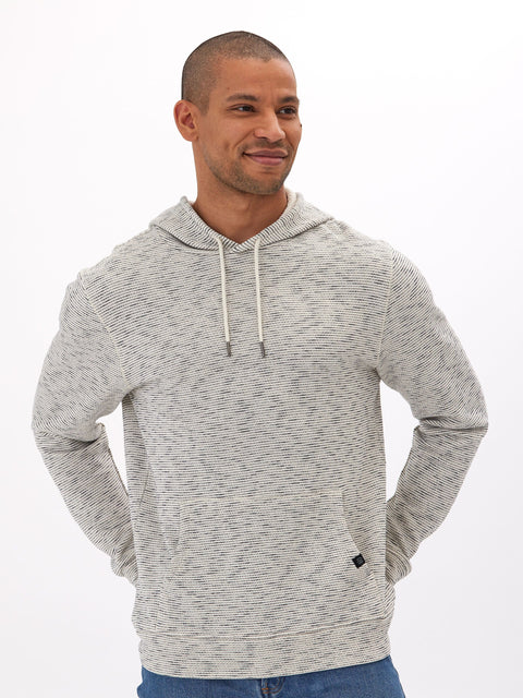 Nico Striped Terry Pullover Hoodie