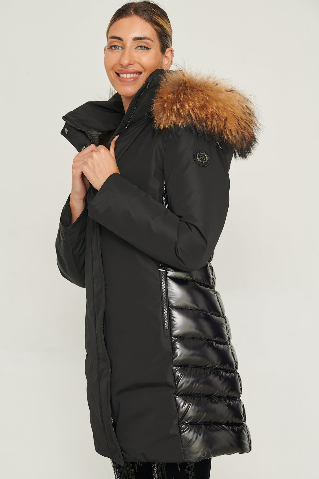 Nicole Women Puffer Jacket BLACK-Puffer Jacket-Henry Arroway-SHELL-XS-Urbanheer