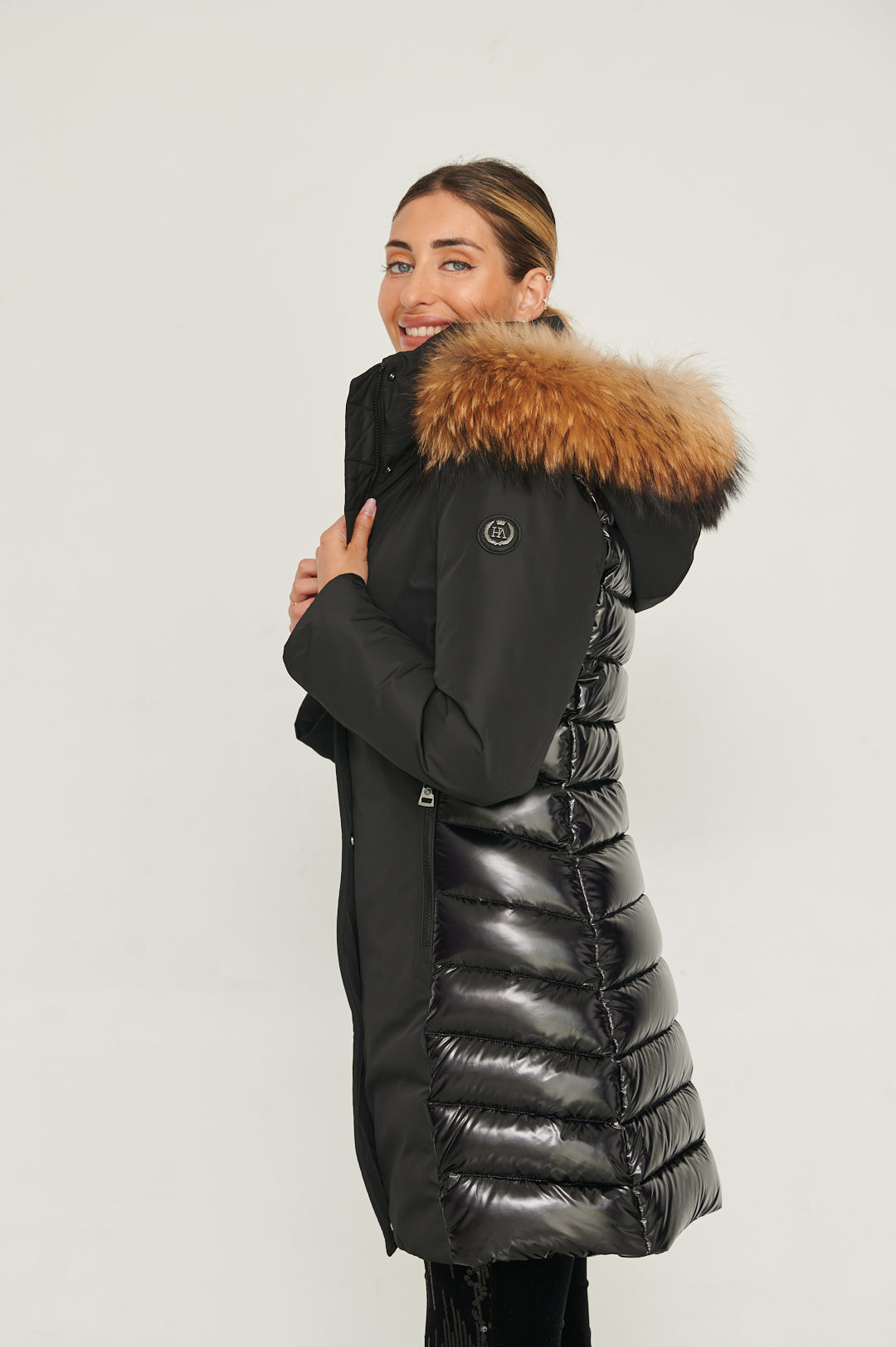 Nicole Women Puffer Jacket BLACK-Puffer Jacket-Henry Arroway-SHELL-XS-Urbanheer