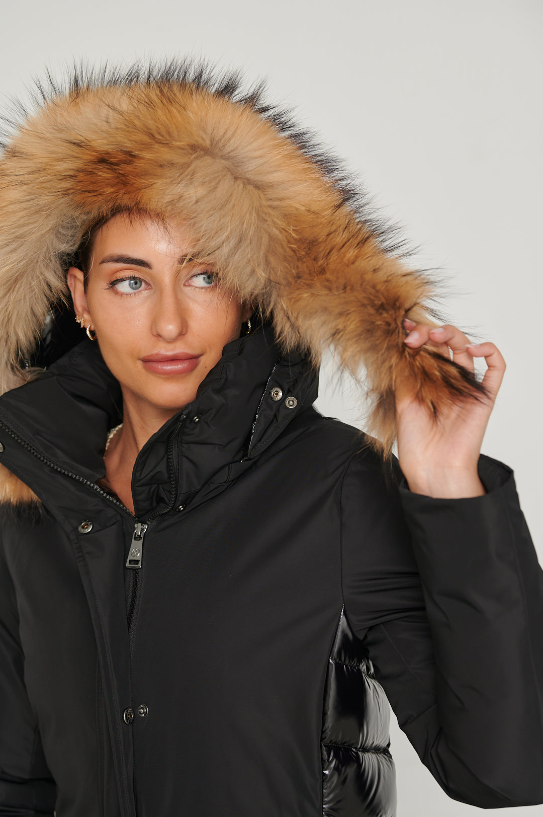 Nicole Women Puffer Jacket BLACK-Puffer Jacket-Henry Arroway-SHELL-XS-Urbanheer