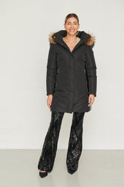 Nicole Women Puffer Jacket BLACK-Puffer Jacket-Henry Arroway-SHELL-XS-Urbanheer