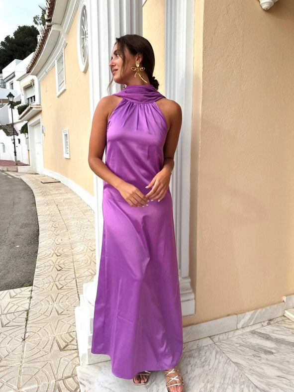 Night Halter Dress MAUVE-Dress-Alliwant-S-MAUVE-Urbanheer