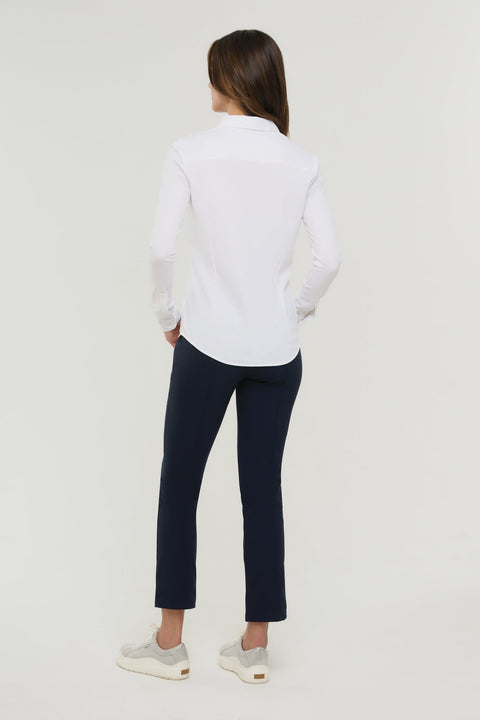 Nikki Longsleeve Pique Shirt