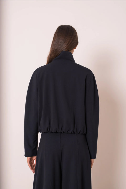 Nikki Short Jacket with A Mao Collar and Frog Fastenings