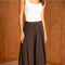 Nikki Wide-Leg High-Waist Trousers with Front Pleats