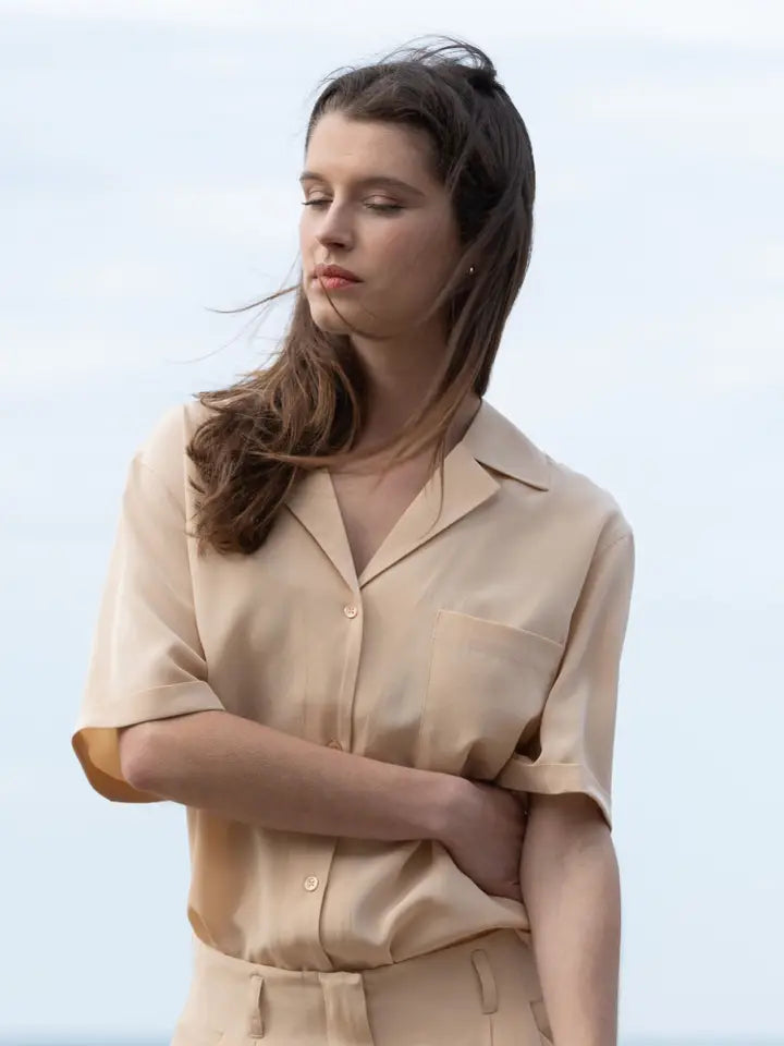 Noa Silk Blouse-Blouse-Bel Cashmere S.C.-S-Urbanheer