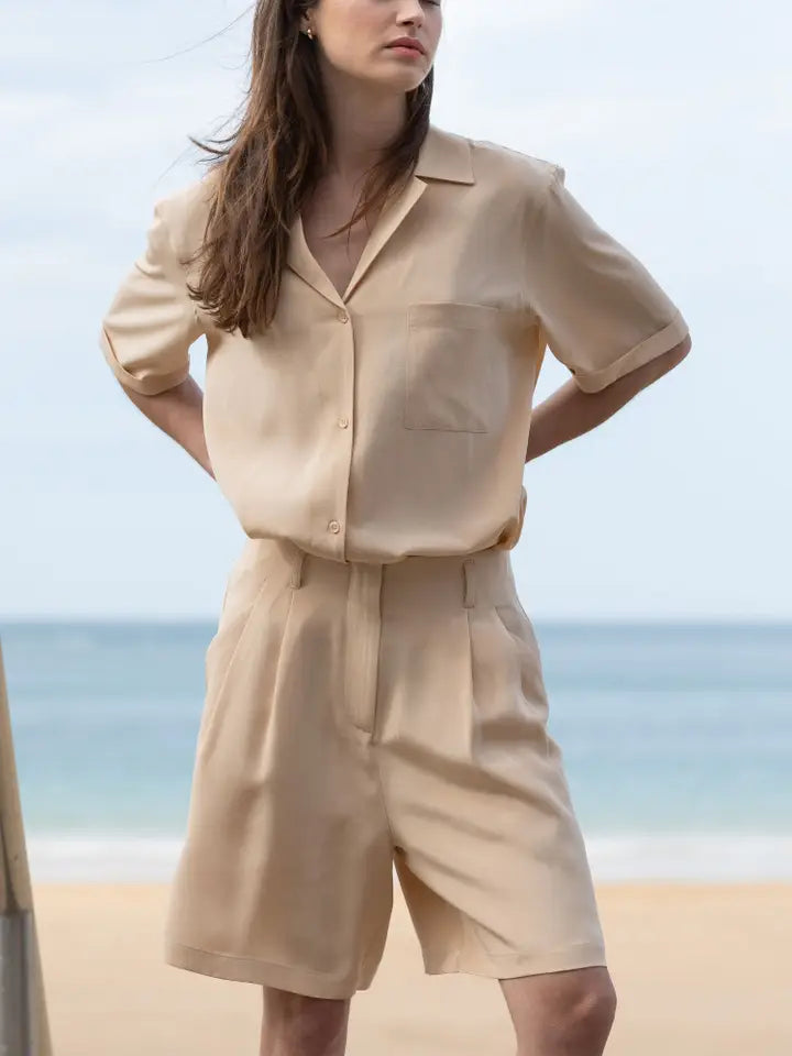 Noa Silk Blouse-Blouse-Bel Cashmere S.C.-S-Urbanheer