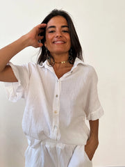 Nonna White Shirt-Shirt-MindTraveler-M-Urbanheer