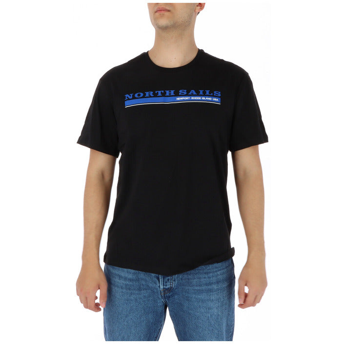 North Sails Men T-Shirt-Topwear-North Sails-black-S-Urbanheer