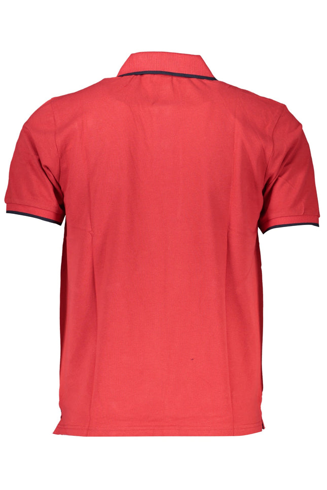 NORTH SAILS MEN'S RED SHORT SLEEVED POLO SHIRT-1