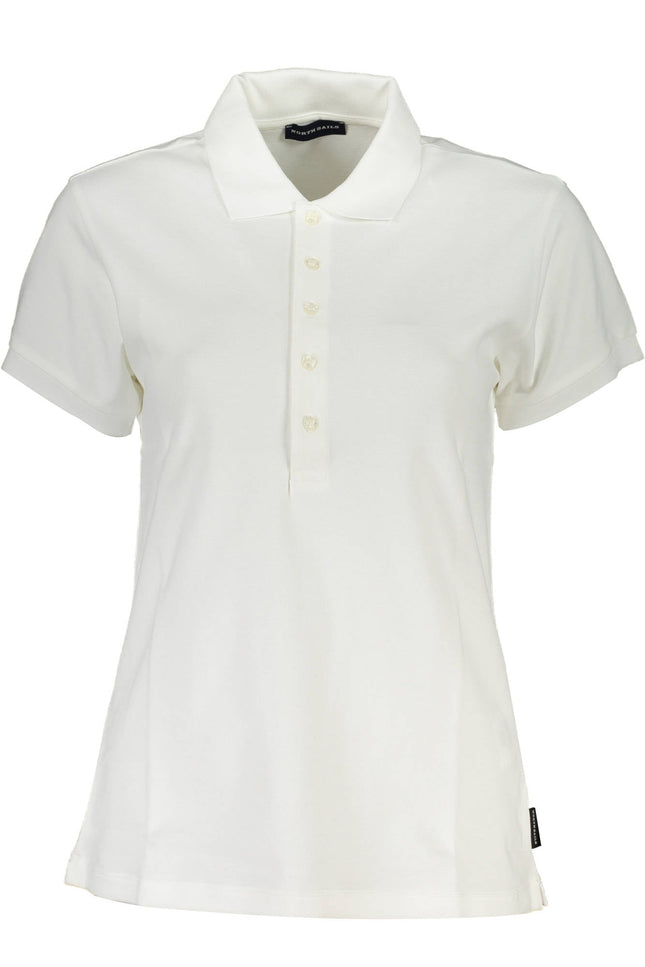NORTH SAILS POLO SHORT SLEEVE WOMAN WHITE-0