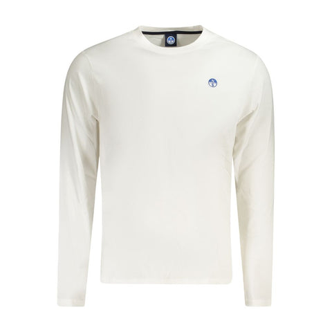 North Sails White Cotton Men T-Shirt-North Sails-XL-Urbanheer