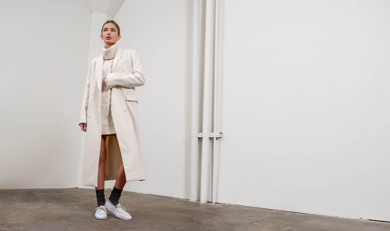 Notch Collar Button Front Long Line Coat-Coat-Moon River-XS-CREAM-Urbanheer