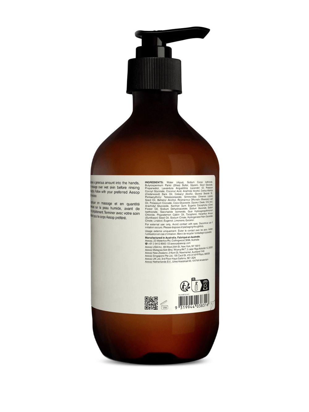 Nourishing Body Cleanser 500ml