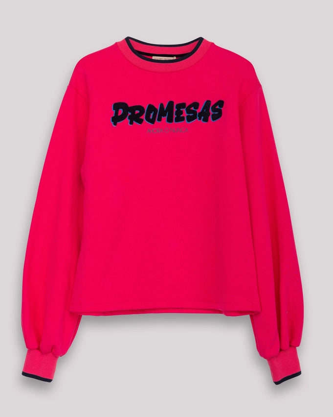 Now or Never Fuchsia Sweatshirt-Sweatshirt-Dolores Promesas-XS-Urbanheer
