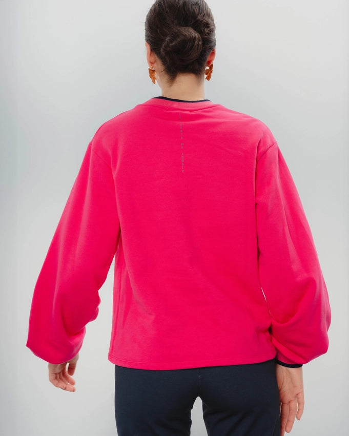 Now or Never Fuchsia Sweatshirt-Sweatshirt-Dolores Promesas-XS-Urbanheer
