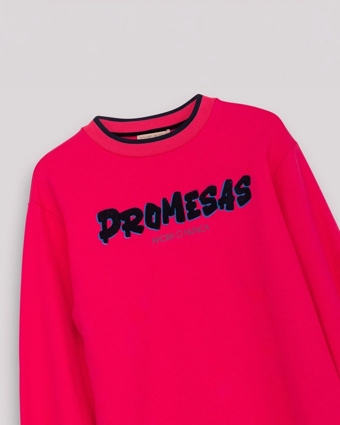 Now or Never Fuchsia Sweatshirt-Sweatshirt-Dolores Promesas-XS-Urbanheer
