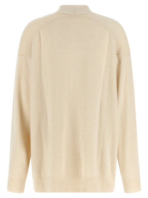 Nude Beige Ring Neck Sweater