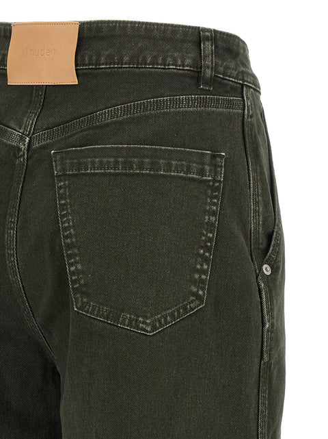 Nude Wide Leg Jeans