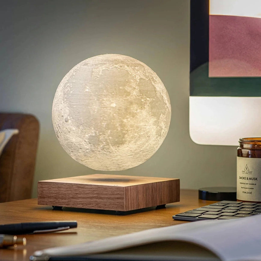 Numi Lunar Year Levitating Moon Lamp-Home | Garden > Decoration and Lighting > Lamps-NUMI Lamps-PLA-Urbanheer