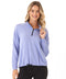 Nyla Feather Fleece Half Zip Pullover