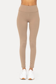 Nylon-Blend Essential Solid Leggings PINECONE-Leggings-Mono B-S-PINECONE-Urbanheer