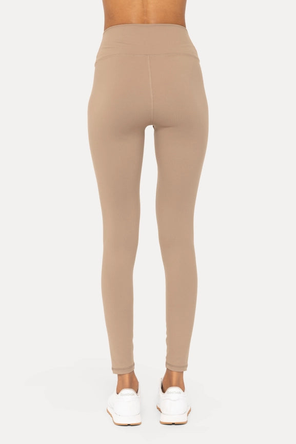 Nylon-Blend Essential Solid Leggings PINECONE-Leggings-Mono B-S-PINECONE-Urbanheer