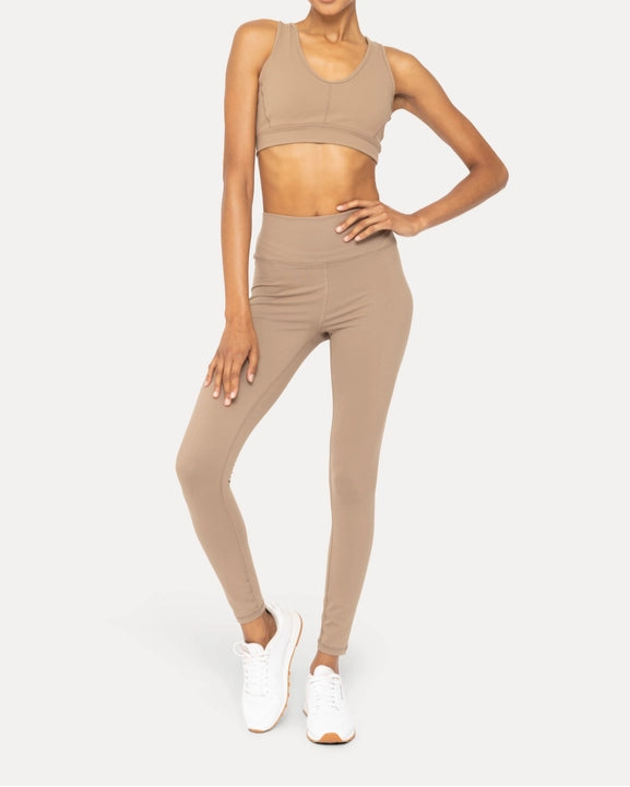 Nylon-Blend Essential Solid Leggings PINECONE-Leggings-Mono B-S-PINECONE-Urbanheer