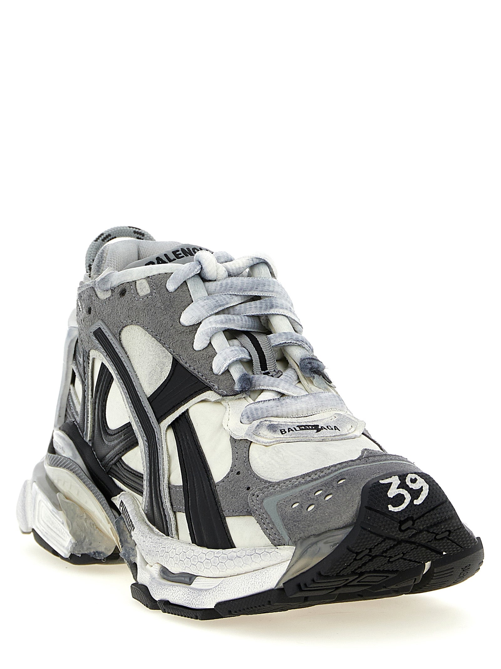 Nylon Suede Runner Sneakers for Comfort