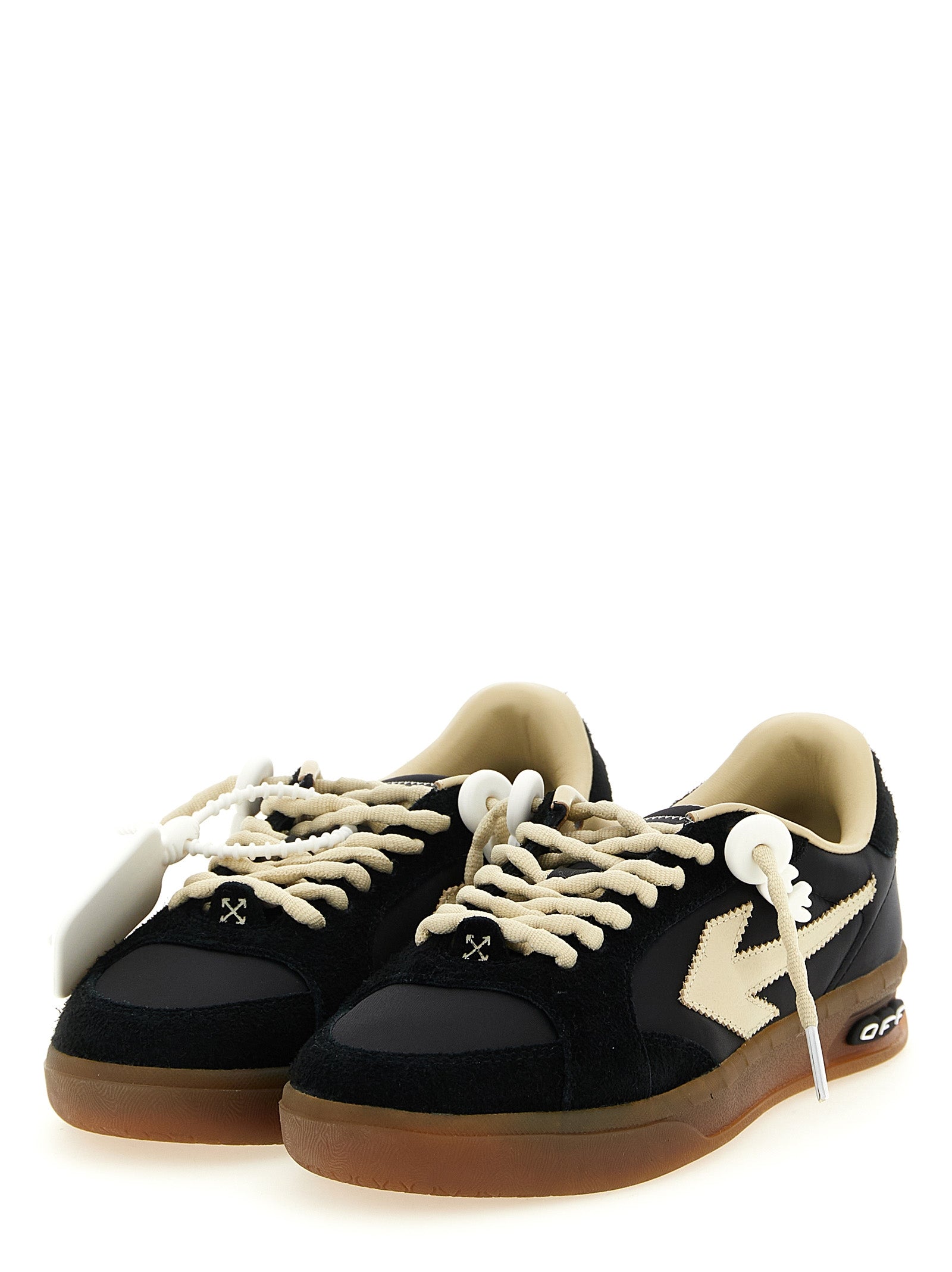 Nylon and Suede Sneakers with Comfort Features