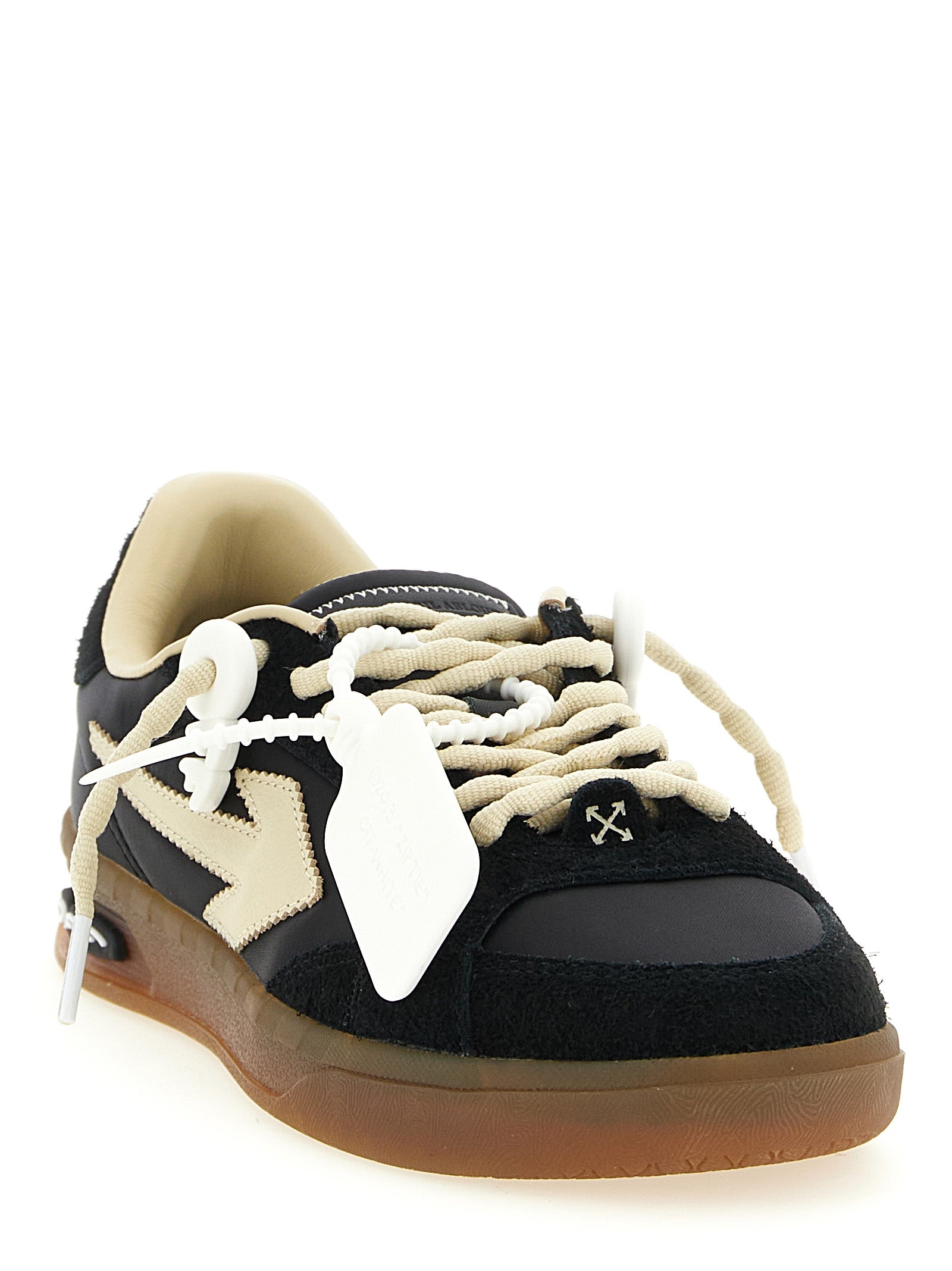 Nylon and Suede Sneakers with Comfort Features