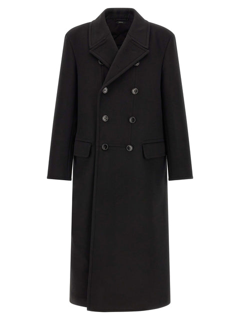 Tom Ford Luxury Melton Db Officer Coat
