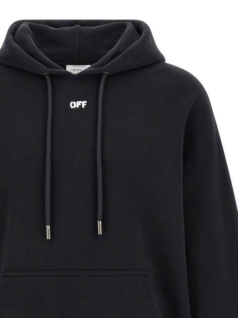 Off White Paint Arrow Skate Hoodie