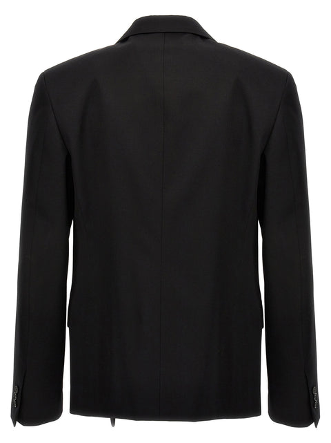 Off White Ow Embroidery Blazer