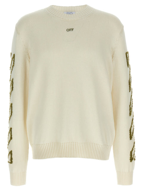 Off White Diag Outline Sweater