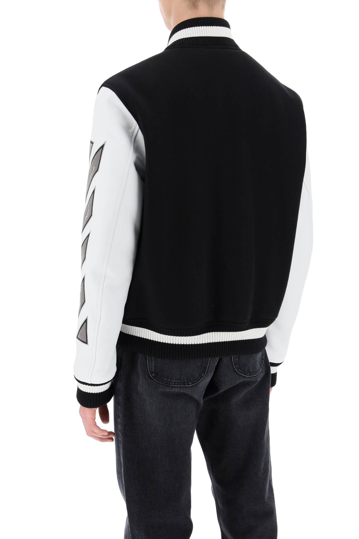 Off-White Lea Varsity Bomber Jacket-OFF-WHITE-48-Urbanheer