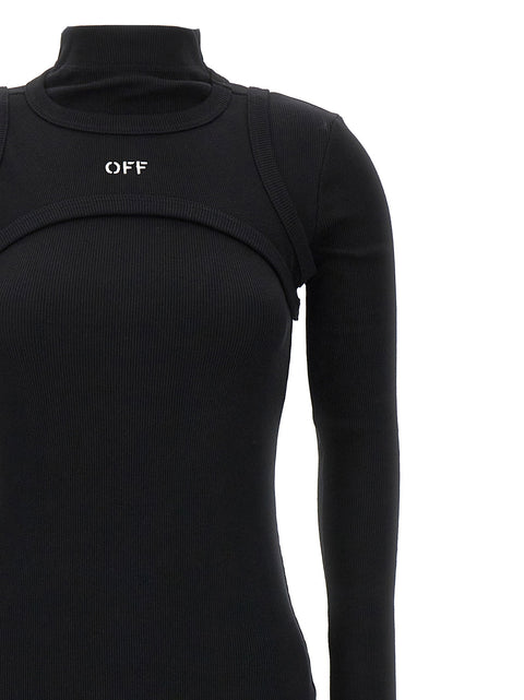 Off White Off Stamp Dress
