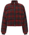Off White Check Flan Arrow Spray Down Jacket