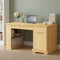 Oakridge Fluted Home Office Desk with Charging Station