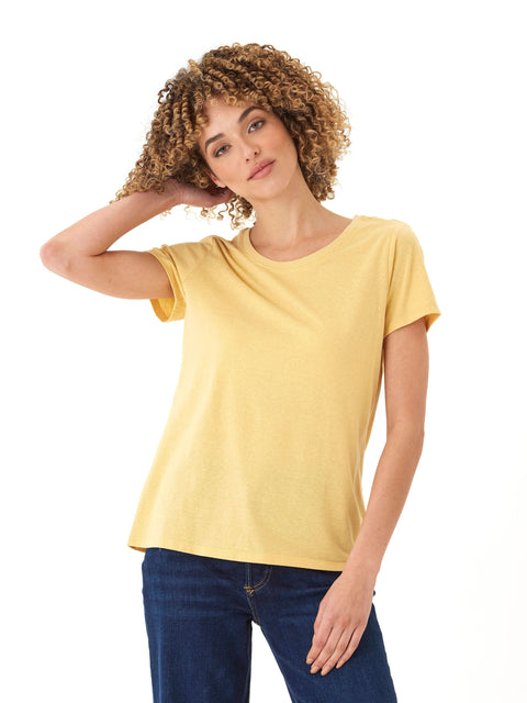 Odette Triblend Crew Tee