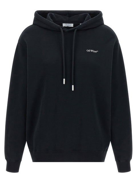 Off White Arrow Out Flower Hoodie