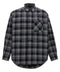 Off White Check Flannel Padded Jacket
