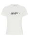 Off White Logo Embroidery T-shirt