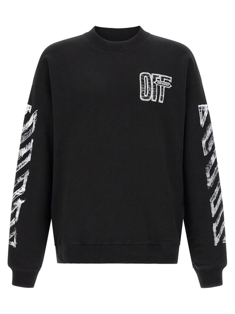 Off White Motion Arrow Skate Sweatshirt