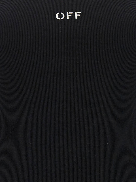 Off White Off Stamp Dress